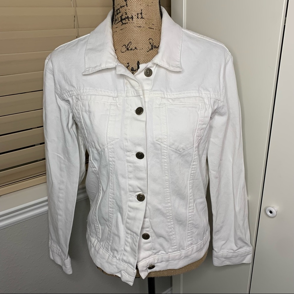 Pilcro and the Letterpress Denim Jean Jacket